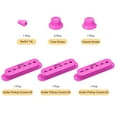 thumbnail image 2 of Uxcell Plastic Pick Up Cover Single Coil Cover Switch Tip 1 Volume and 2 Tone Knobs Purple for Guitar, 2 of 5