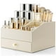 thumbnail image 1 of Organizador de maquillaje Vlando Skincare Perfume Pu Leather Beige, 1 of 9