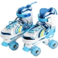 thumbnail image 3 of Patines de 4 ruedas Little monkey Ajustable Niño Niña Rueda luces LED Talla XS, 3 of 4