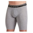 thumbnail image 4 of Jockey Men's Underwear Sport Outdoor Boxer Brief - 2 Pack, dark grey heather/light grey heather, XL, 4 of 5