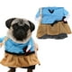 thumbnail image 1 of Disfraz de samurái de poliéster divertido para mascota, disfraz de Halloween, ropa de cosplay para perro y gato (L), 1 of 14