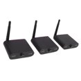 thumbnail image 1 of Sonido Juego De Receptor Y Transmisor De Sonido Inalámbrico De 2,4 GHz, Distancia De 100 M, Kit De Adaptador De Sonido Inalámbrico HiFi Con Retardo Cero Y 2 Receptores Para, 1 of 7