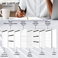 thumbnail image 4 of 2026-2028 Monthly Planner, 8.5x11": 24 Months (July. 2026 - June. 2028), Large Daily Blocks，Lake Blue, 4 of 7