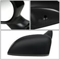 thumbnail image 4 of DNA Motoring OEM-MR-FI1320100 For 2012 to 2018 Fiat 500 Factory Style Power Heated Driver / Left Side View Door Mirror FI1320100 13 14 15 16 17, 4 of 4