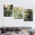 thumbnail image 4 of Shadudu Foggy Triptych Set for Living Room Bedroom Office Wall Decor, 12x16 Inches, Unframed 12"x16"x3pcs, 4 of 6