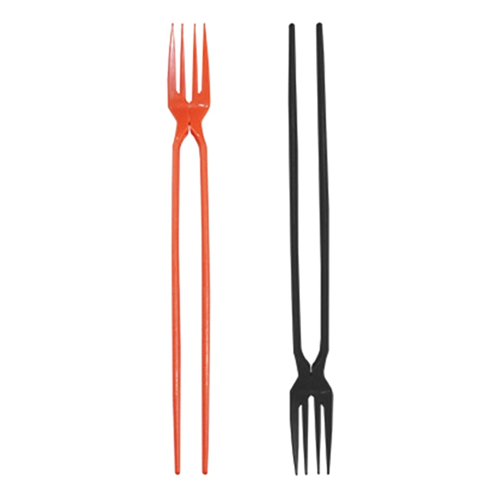 2-in-1 Dual Use Long Chopsticks/Spoon Piece Set Tableware Learning Chinese OJ SP 