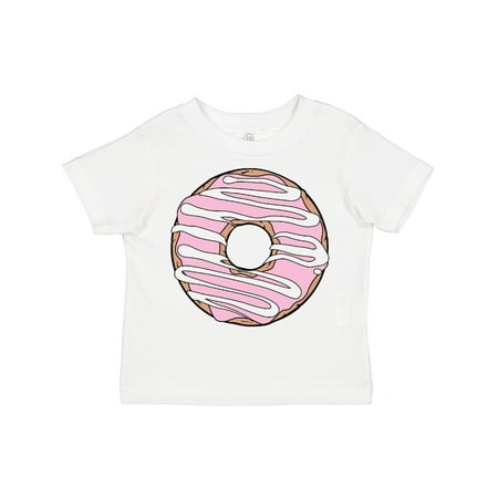 

Inktastic Pink Donut Doughnut Glaze Icing Frosting Gift Toddler Boy or Toddler Girl T-Shirt
