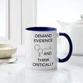 thumbnail image 4 of CafePress - Demand Evidence And Think Critic - 11 oz Ceramic Mug - Novelty Coffee Tea Cup, 4 of 4