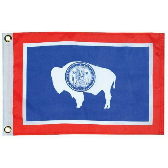 Wyoming Flag - 12""x18""