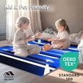 thumbnail image 4 of ODIKA 4'x6' Machine Washable Non-Slip Area Rug, LED Enhanced Reversible with and Stripe Design High Traffic Rug, Blue, 66361, 4 of 7