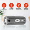 thumbnail image 2 of JBL Flip 5: Altavoz Bluetooth inalámbrico portátil, resistente al agua IPX7 - Gris, 2 of 2