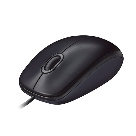 Logitech M90 Corded Mouse Universal Office Classroom Mouse Optical Tracking Full-size Design 1000dpi for PC