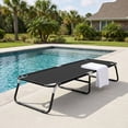 thumbnail image 7 of Resenkos Lightweight Foldable Sleeping Bed for Outdoor Use, Portable Travel Cot for Hiking, Camping, Office Naps and Backyard, Black, 7 of 7