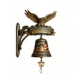 thumbnail image 2 of USA 250th Anniversary Patriotic Eagle Wall Bell – Metal Decorative Chime for 1776-2026 Celebration, Vintage American Liberty Decor for Home & Outdoor, 2 of 6