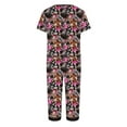 thumbnail image 5 of Weiqiqre Womens Two Piece Sets Summer Short Sleeve Shirt and Capri Pants Sleepwear Pjs Sets with Pockets, 5 of 5
