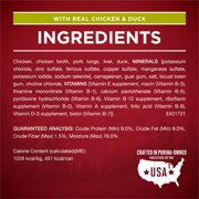 Purina ONE True Instinct Classic Ground Grain-Free Formulas With Real Turkey and Venison, and With Real Chicken and Duck Wet High Protein Dog Food Variety Pack