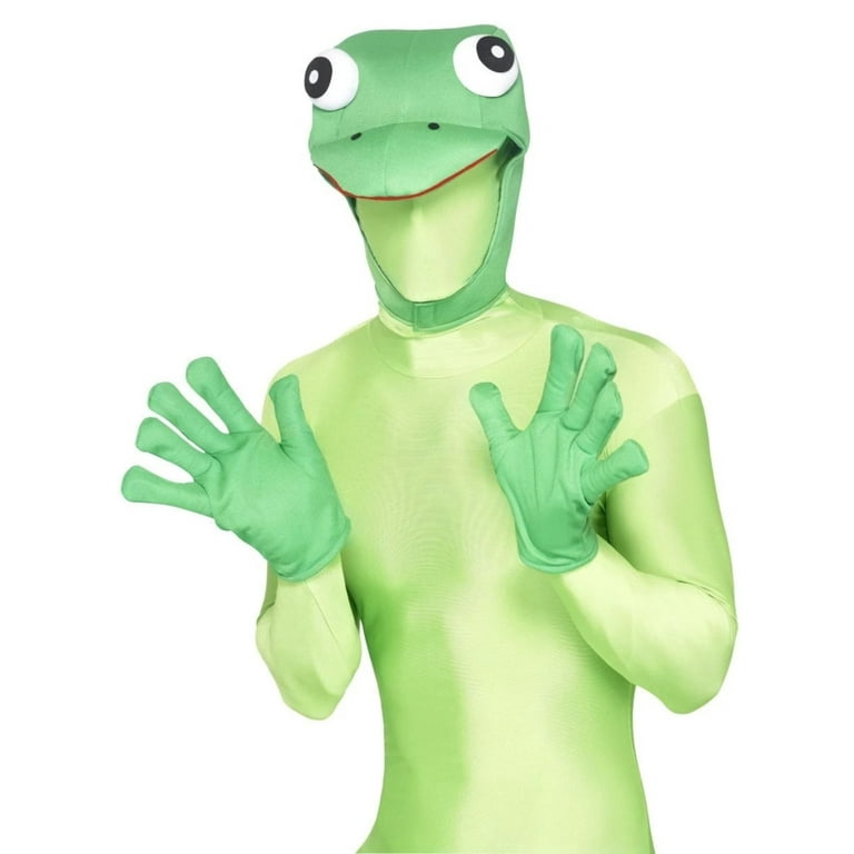 Frog Kit Adult Green Hood Gloves Frog Kit Adult Green Hood Gloves