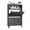 BLACK, variant on Metal Wardrobe Coat Cabinet with Adjustable Shelves and Hanging Rod,Storage Closet Locker for Bedroom,Kids Room,Office, Home, School,Almirah for Clothes,Blanket.