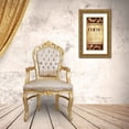 thumbnail image 3 of Villa, Mlli 18x32 Gold Ornate Wood Framed with Double Matting Museum Art Print Titled - A Friend, 3 of 4