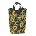 thumbnail image 2 of KLL Sunflowers Laundry Hamper,Large Canvas Fabric Lightweight Storage Basket Toy Organizer Dirty Clothes Collapsible Waterproof, 2 of 6