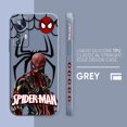 thumbnail image 3 of Case For Xiaomi 13 12 12S 11 11T 10 10S 9 9SE 8 8SE Pro Ultra Lite Colour Simple Liquid Silicone Case Marvel's Hero Spider-Man, 3 of 5