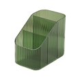 thumbnail image 4 of Organizador de Maquillaje Estuche de Control Remoto Accesorios de Oficina con Compartimento Organizador de Escritorio para Dormitorio Encimera H , 3 Rejillas Verde, 4 of 8