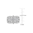 thumbnail image 4 of 1/10 Carat (Ctw) Diamond Ring in Sterling Silver, 4 of 5