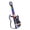 Black, variant on syligr Bluetooth Electronic Guitar for Kids Ages 3+ Musical Learning Toy No Strings Foldable with Auto-Play One-Man Band Mode LED Light Guide Portable Birthday Gift