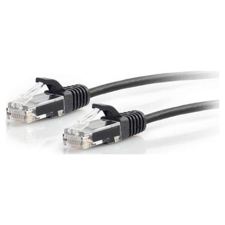 UPC: 0757120010999 | C2G 1.5FT Cat6 UTP 28AWG BLACK
