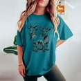 thumbnail image 4 of CHUMUD Oversize T Shirts for Women Short Sleeve Crew Neck Print Tees Summer Casual Loose Fit, 4 of 6