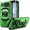 Green, variant on Nagebee Shockproof Basic Case Cell Phone Case for AT&T Vista, Black