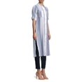 thumbnail image 3 of Calvin Klein Cotton High Low Tunic Indigo Combo M, 3 of 3