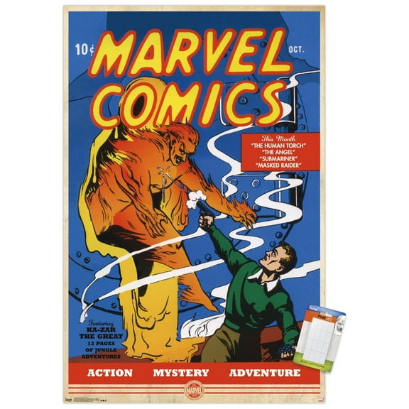 Marvel Comics - The Very First Marvel Comics #1 Wall Poster, 22.375" x 34"
