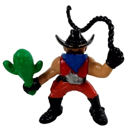 Fisher-Price Imaginext Great Adventures Cactus Jack Figure Whip Cowboy Western