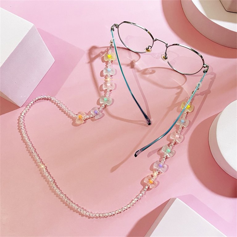 Glasses Chains Eyeglass Strap For Women Colorful Beaded - Temu