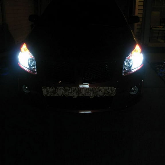 Pontiac Vibe Bright White Replacement Light Bulbs for Headlamps Headlights Head Lamps Lights