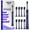 Blue, variant on Wagner & Stern ultrasonic whitening Electric Toothbrush with 6 Brushing Modes. 8 Charcoal Brush Heads for Fresh Breath & Healthy Smile. (Charcoal)