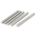 thumbnail image 1 of Unique Bargains M12 x 130mm Acier Inoxydable 304 Filetage à Droite Tige Entièrement Filetée 5 Pcs, 1 of 1