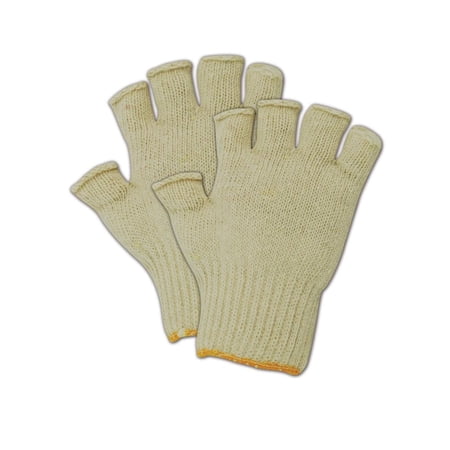 Magid KnitMaster 893NF/893CNF Fingerless Standard Weight Machine Knit Gloves Womens, 12 Pair