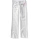 thumbnail image 1 of Aeropostale - Pantalones deportivos clásicos de forro polar con purpurina para mujer, color blanco, pequeño, 1 of 1