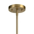thumbnail image 2 of 42122CLZ Kichler Lighting 3 light Convertible Pendant - with Transitional inspirations - 6 inches tall by 24 inches wide-Classic Bronze Finish, 2 of 5