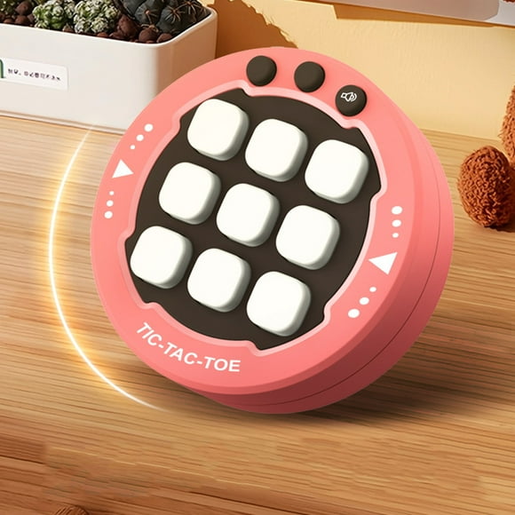 Peggybuy TIC-TAC-TOE BOLT Chess Puzzle Toys Portable Travel Games Board Games Chess Toys