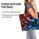 thumbnail image 2 of Fotbe Red And Blue Lightning Bolsa Tote Estética de Lona con Estampado para Mujer - Bolsa Reutilizable de Hombro Casual para Vacaciones, Compras, Trabajo y Gimnasio, 2 of 8