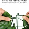 thumbnail image 4 of 50X100cm Artificial Ivy Hedge Green Leaf Fence Panels Faux Privacy Fence Screen for Home Outdoor Garden Balcony Decoration, 4 of 10