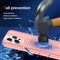thumbnail image 4 of for iPhone 15 Pro Luxury Magnetic Case, [Military Drop Protection] [Compatible with MagSafe] Anti-Scratch Shockproof Matte Ultra Slim Lightweight Translucent Case for iPhone 15 Pro, Hotpink, 4 of 7