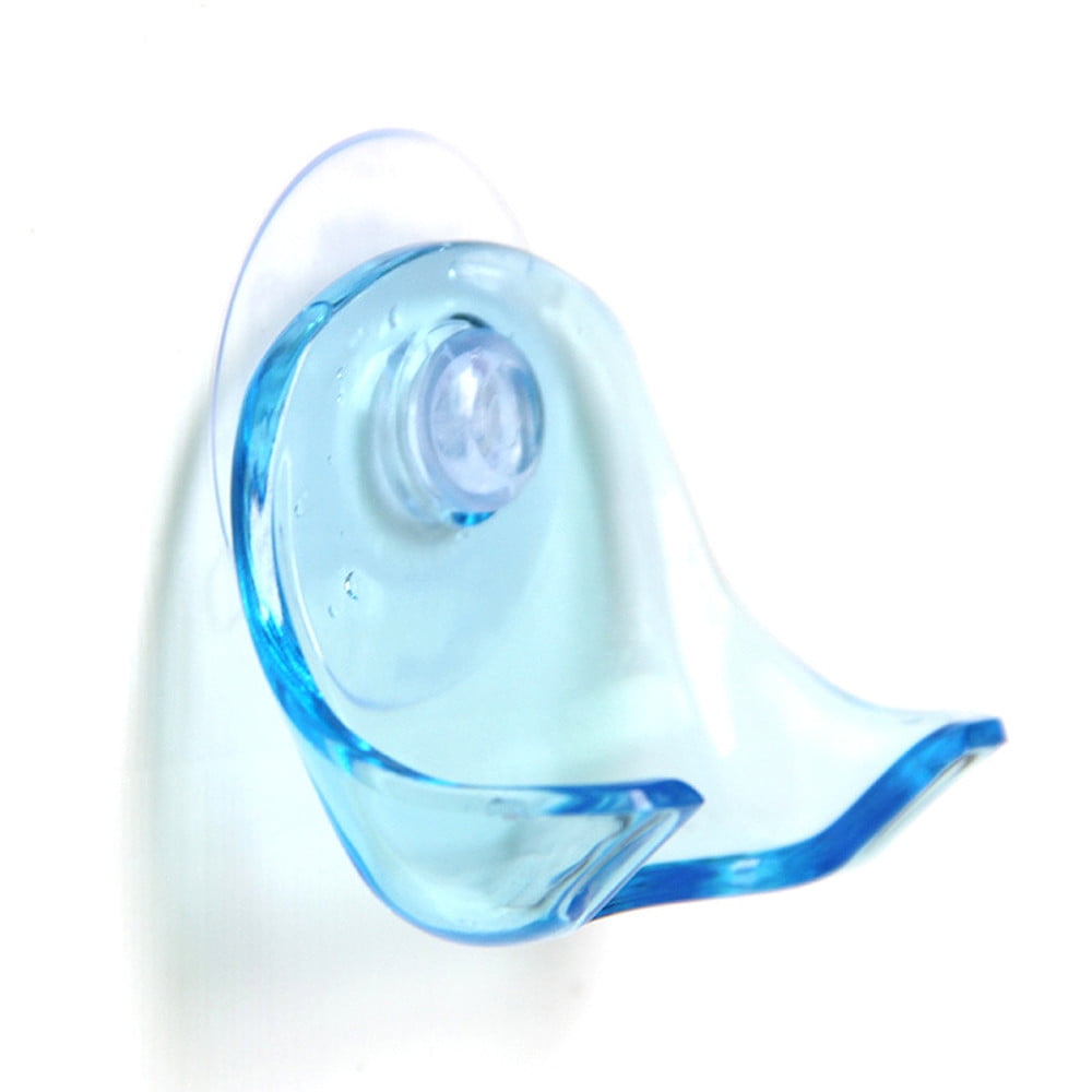 Bidobibo Shower Suction Hooks, Suction Hooks Removable and Reusable Razor Hook for Shower Waterproof Powerful Vacuum Suction Cup Hook Holder for Towel Bathrobe Loofah Hooks for Bathroom & Kitchen