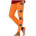 thumbnail image 3 of Shadoumai Women's Football Print Elastic Fitted Tights For Outerwear Leggings Comfortable Stretch High Waist Workout Yoga Pants, 3 of 6