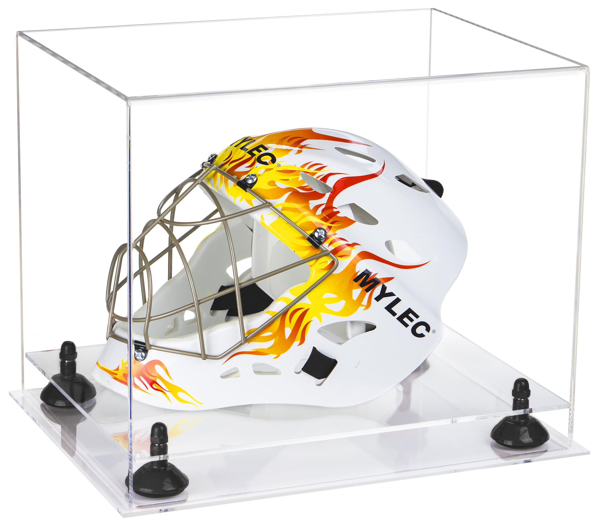A&R MLL Major League Lacrosse Pro Helmet 4 Pt Chin Strap Adjustable Blk or Wht 