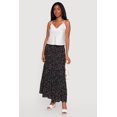 thumbnail image 2 of Women's Ditsy Floral High Waisted Tiered Maxi Skirt, 2 of 4