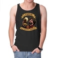 thumbnail image 4 of TeeFury Adult Graphic Tank-Top He Drinks - Beer | Tv Show | Black | Medium, 4 of 5